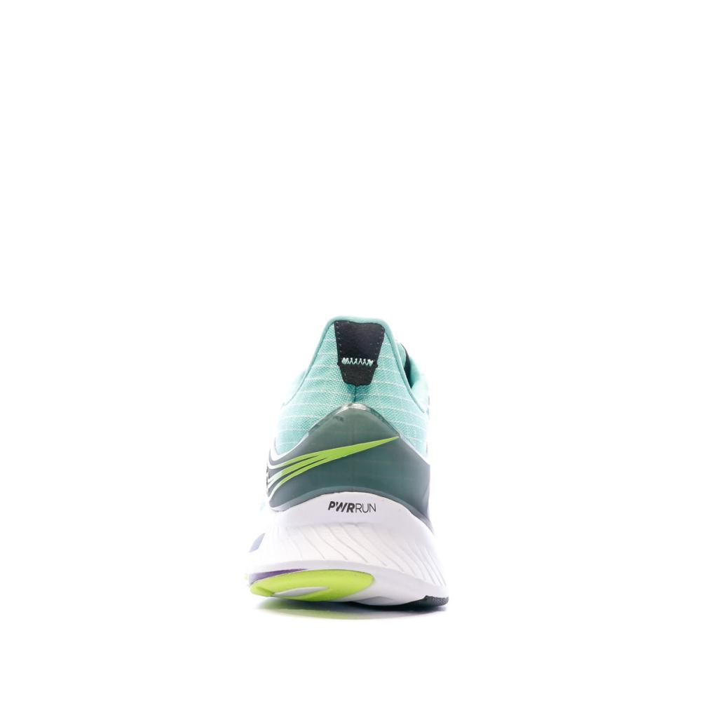 Chaussures de running Vertes Femme Saucony Endorphin Shift 2 vue 3
