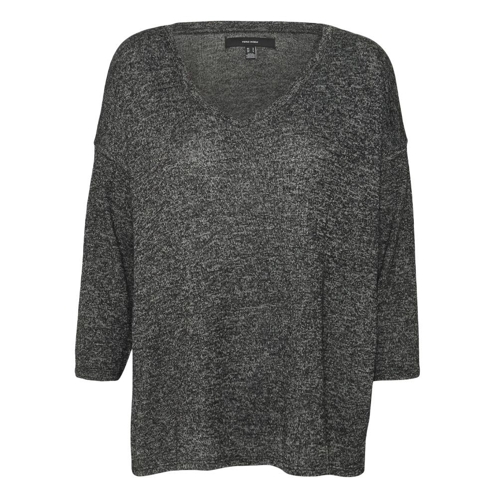 Pull Gris Foncé Femme Vero Moda Brianna vue 2