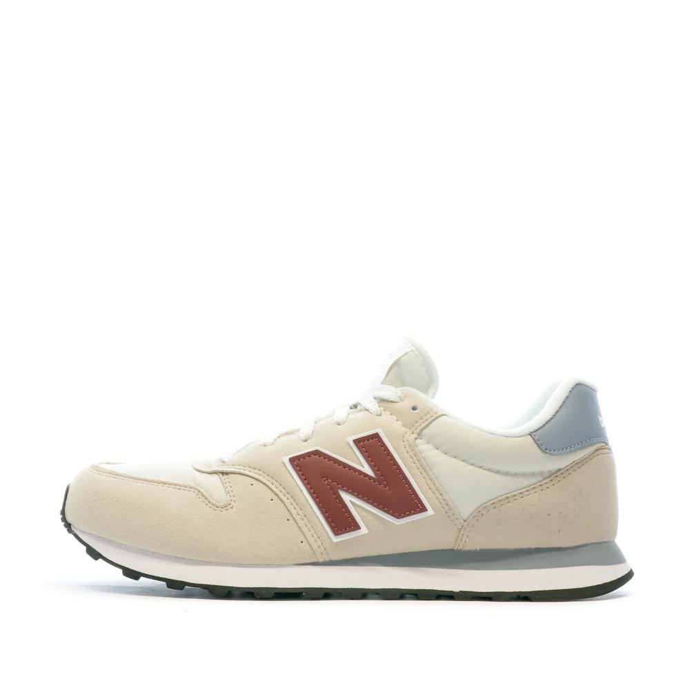 Baskets Beige Homme New Balance 500 pas cher