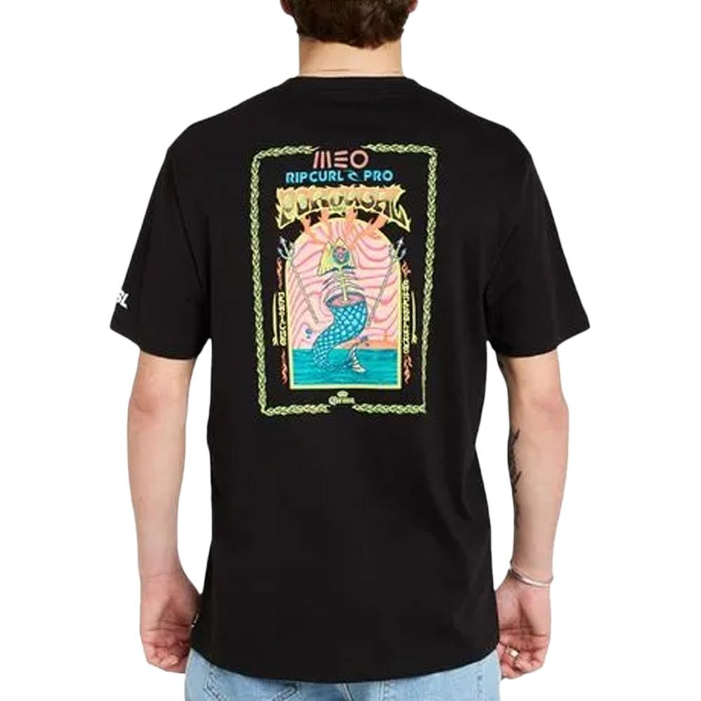 Rip Curl Meo Männer T-Shirt Schwarz Ansicht 2