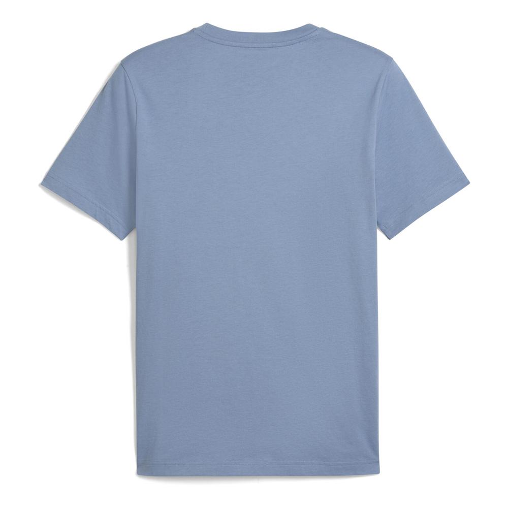 T-Shirt Bleu Homme Puma Color vue 2