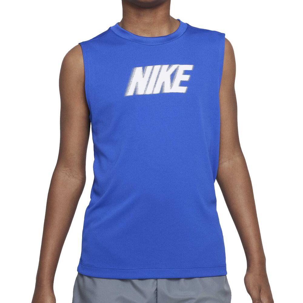 Débardeur Bleu Garçon Nike Multi pas cher