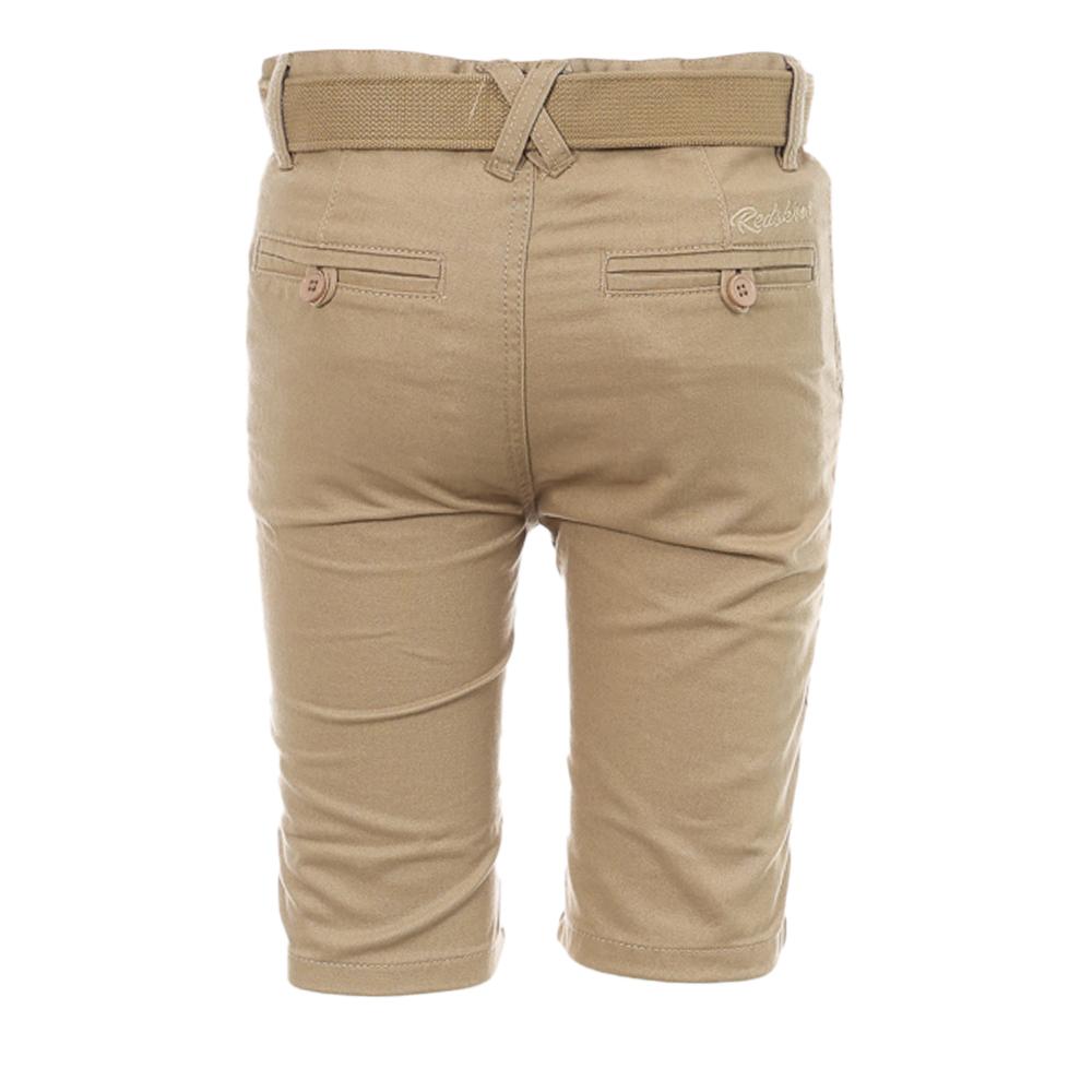 Short Beige Garçon Redskins Chino vue 2