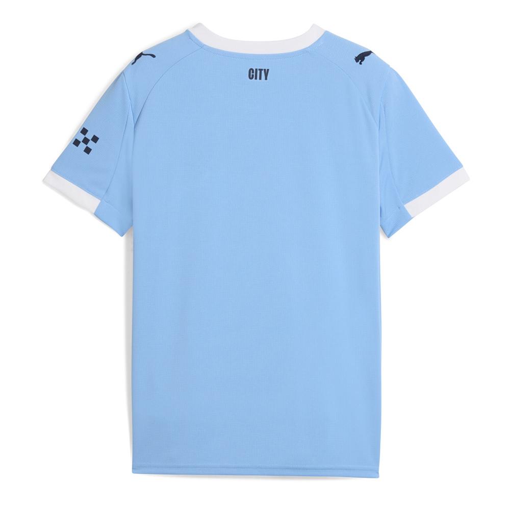 MANCHESTER CITY Maillot de Football Bleu Garçon Puma 25/26 vue 2