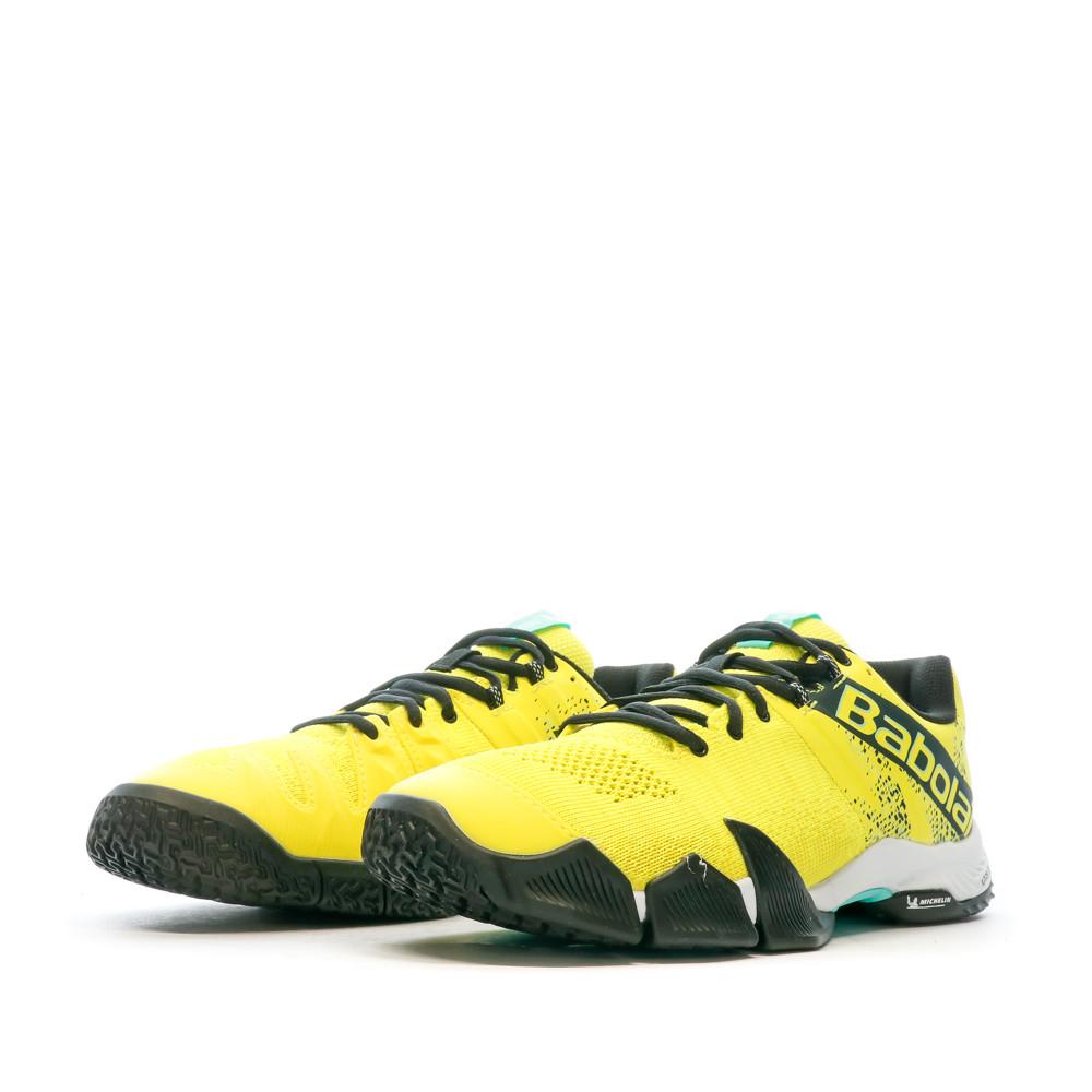 Chaussures de Padel Jaune Homme Babolat Movea vue 6