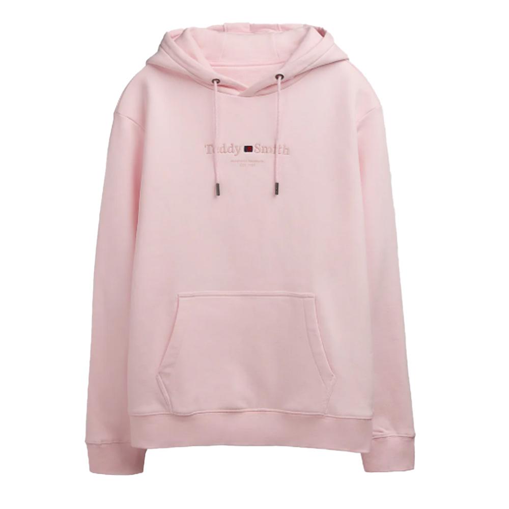 Sweat à Capuche Rose Homme Teddy Smith Jim pas cher