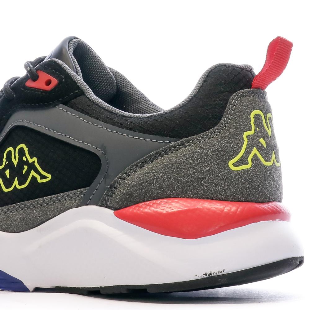 Baskets Gris/Noir Homme Kappa Brady vue 7
