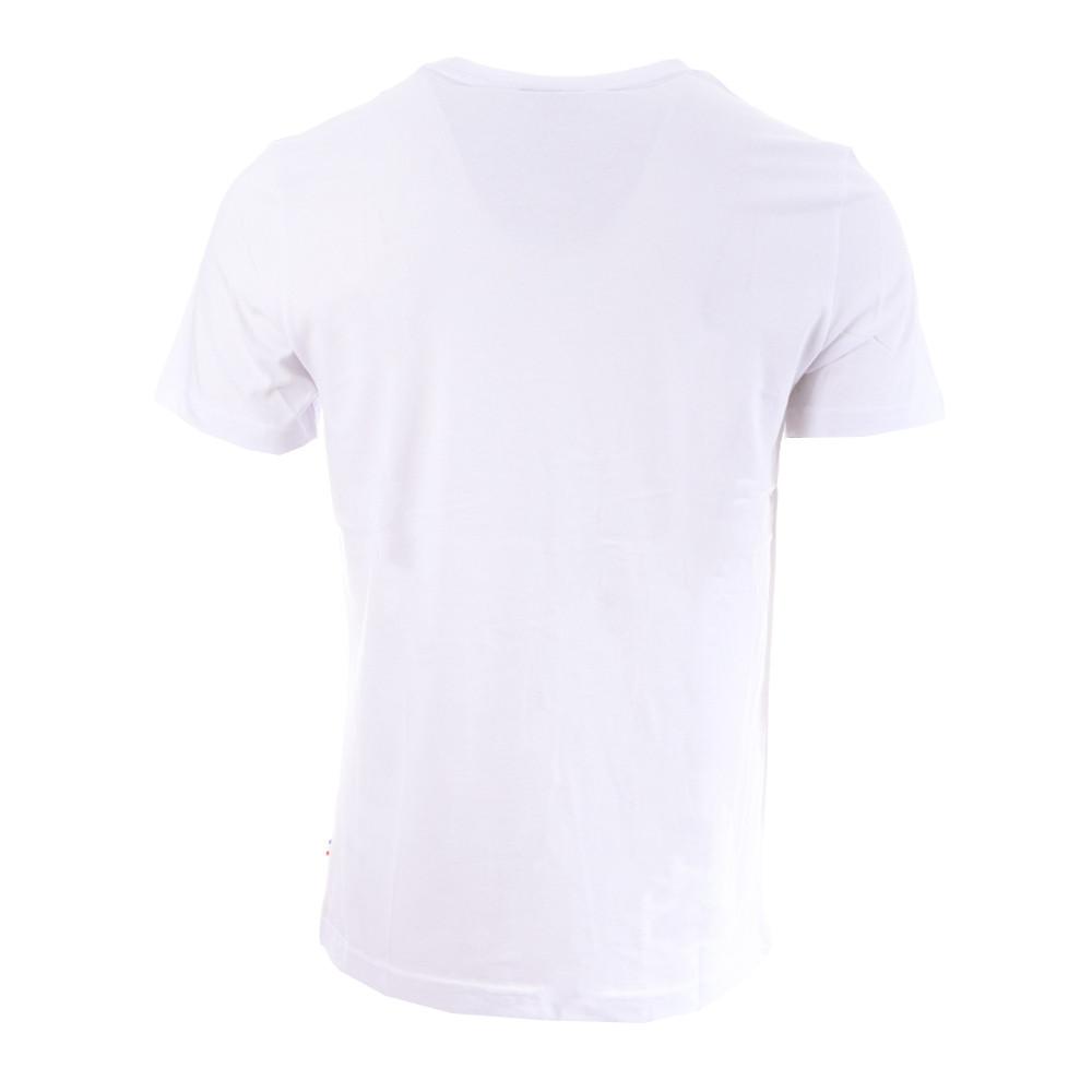 T-shirt Blanc Homme Hungaria Brooks vue 2