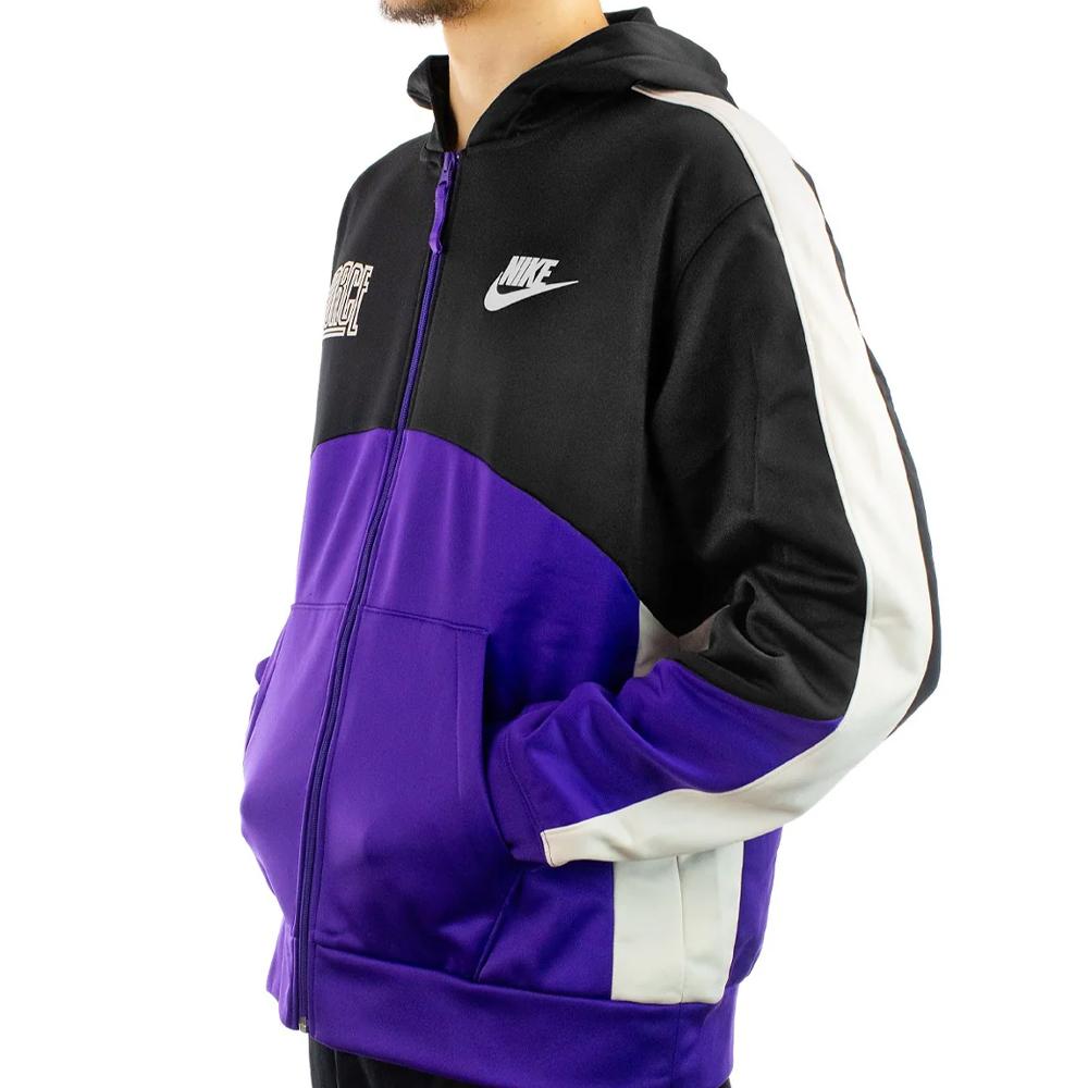 Veste Noire/Violette Homme Nike Start5 vue 2