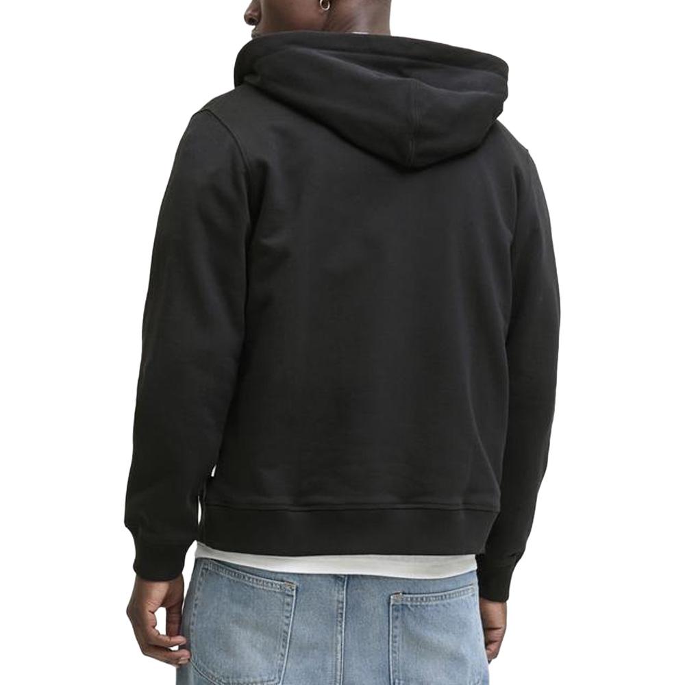 Sweat Zippé Noir Homme Jack & Jones Jornorrebro vue 2