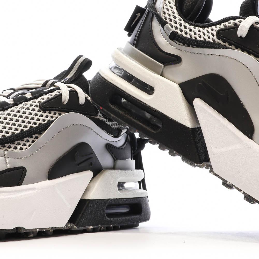 Baskets Gris/Noir Femme Nike Air Max Furyosa vue 7