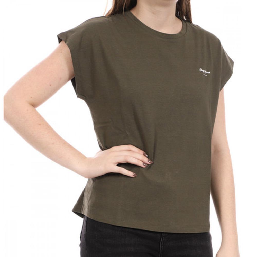 T-Shirt Khaki Damen Pepe jeans Bloom0 günstig