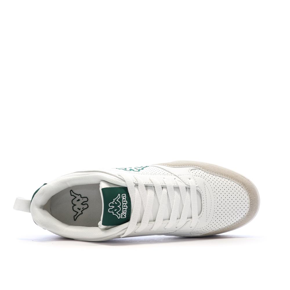 Baskets Blanches/Beiges Homme Kappa Logo Manis vue 4