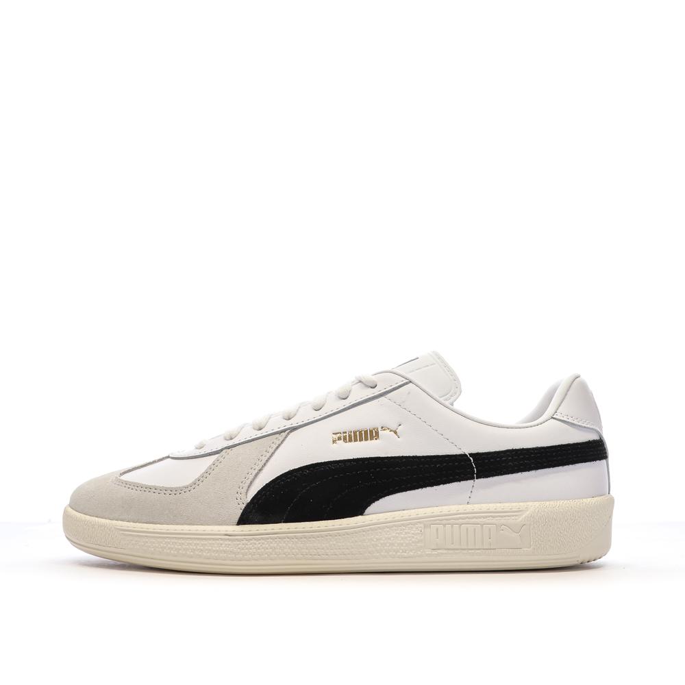 Baskets Grises/Noires Homme Puma Army Trainer pas cher
