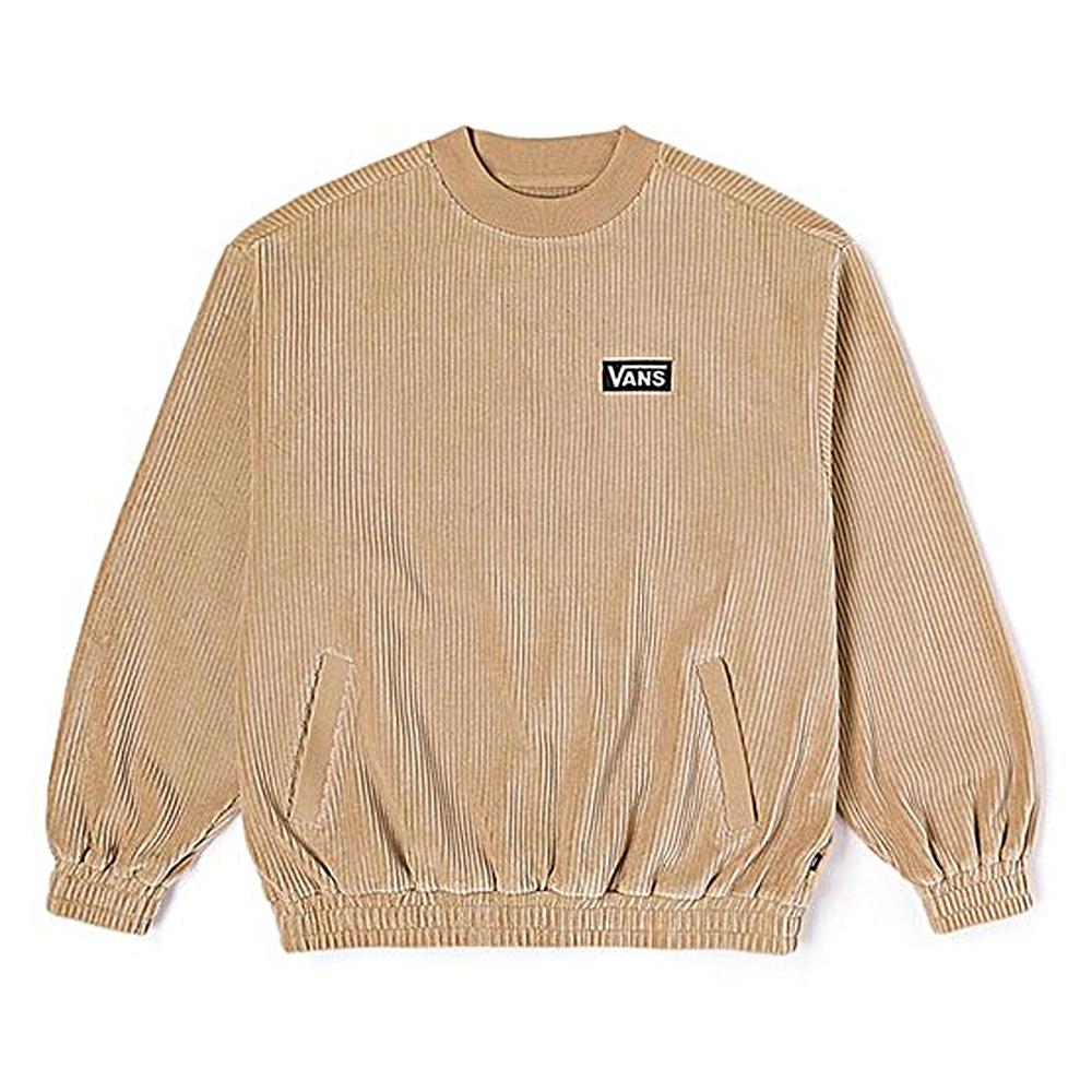 Sweat Beige Femme Vans Cord pas cher