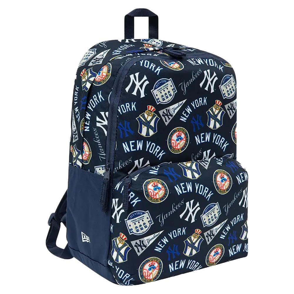 Sac à Dos Noir/Bleu Homme New Era Stadium vue 2