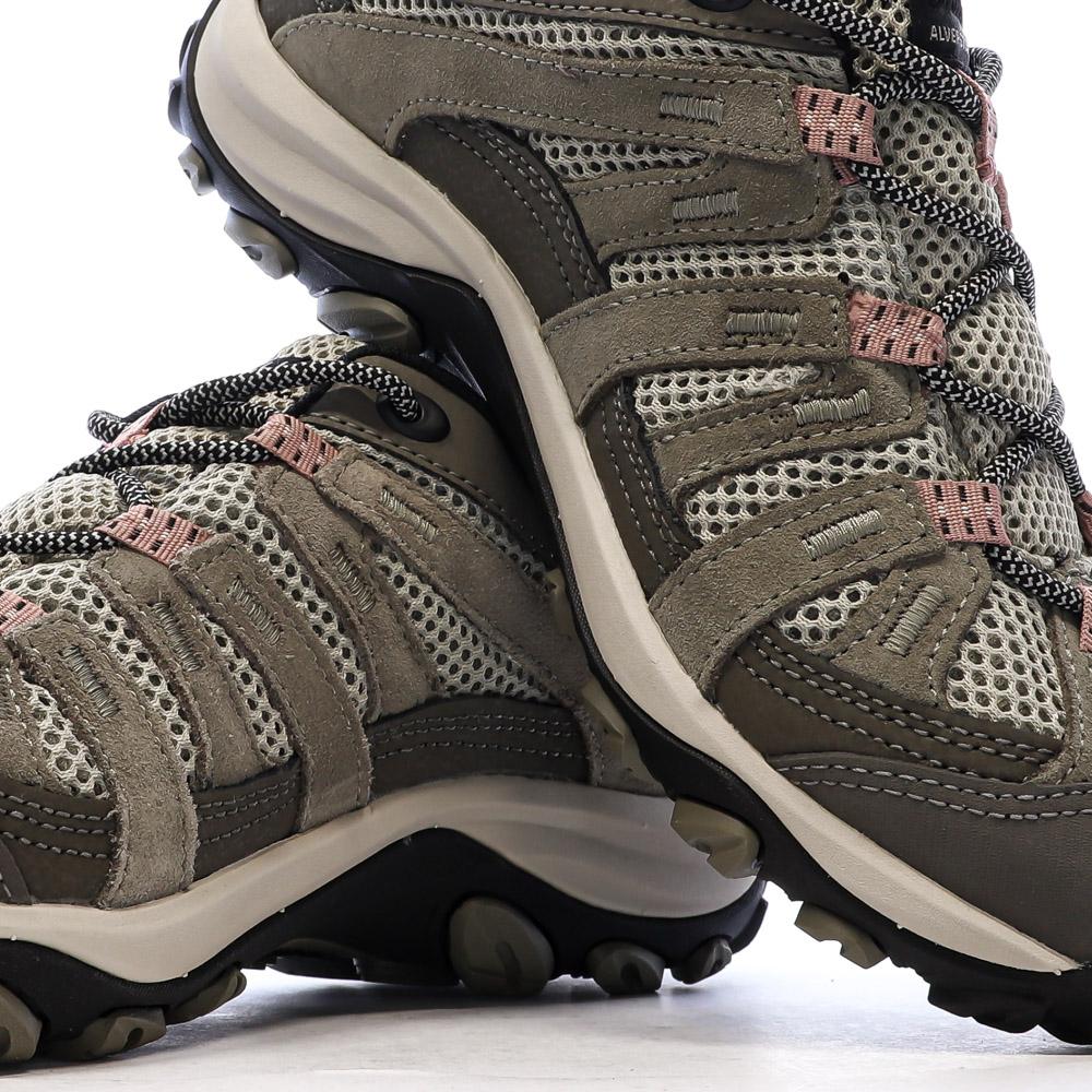 Chaussures de Randonnée Gris/Rose Femme Merrell Alverstone 2 GTX vue 7