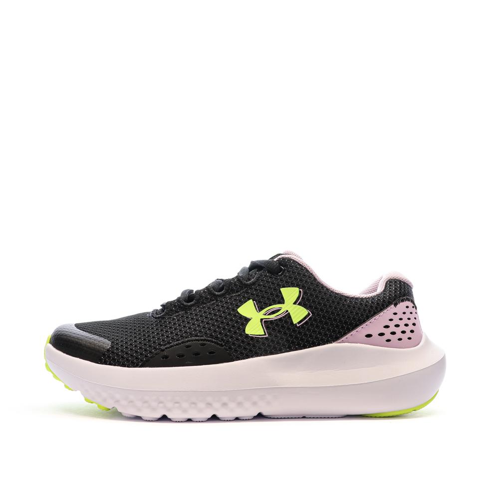 Baskets Violette/Rose Fille Under Armour Ggs Surge 4 pas cher