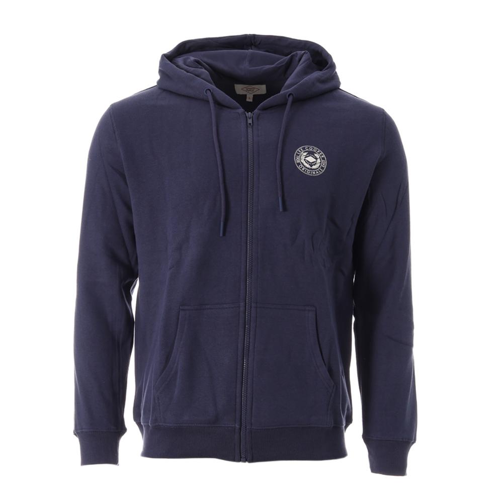 Sweat Zippée Marine Homme Lee Cooper Owen pas cher