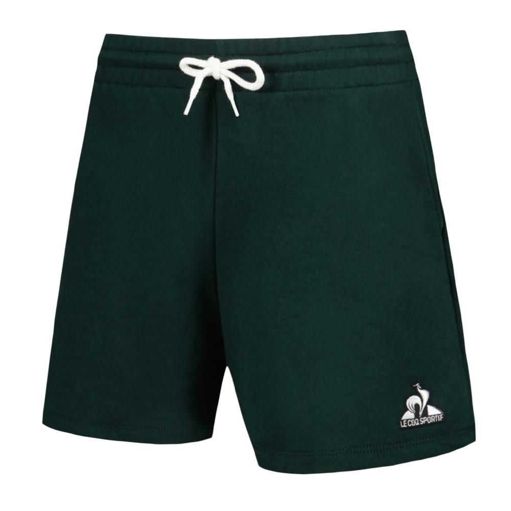 Short Vert Femme Le Coq Sportif Contemporain Sp Short N°1 pas cher