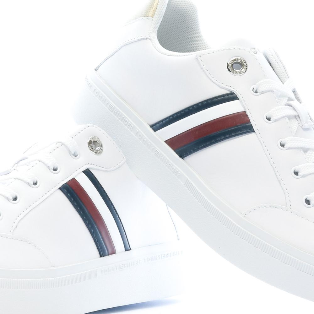 Baskets Blanches Femme Tommy Hilfiger Elevated Global Espace des marques