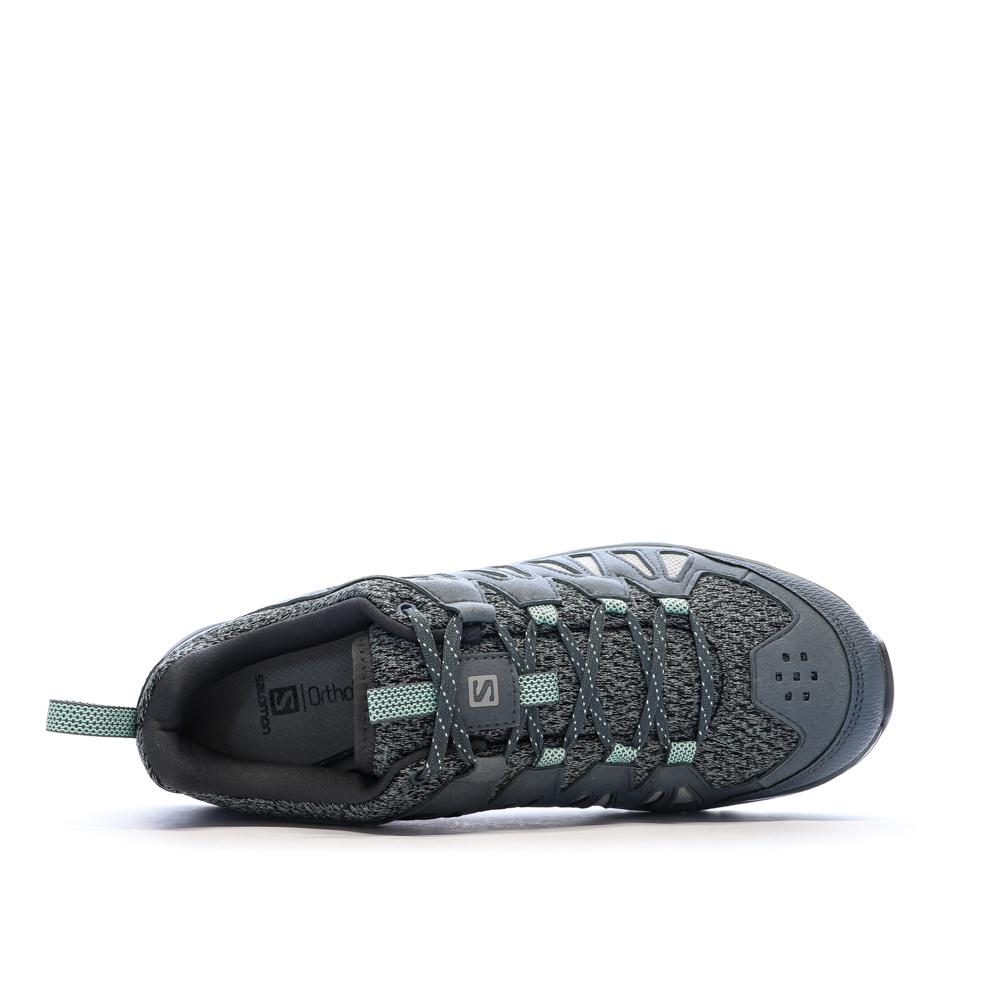 Chaussures de randonnées Bleu Grisé Homme Salomon Eos Aero vue 4