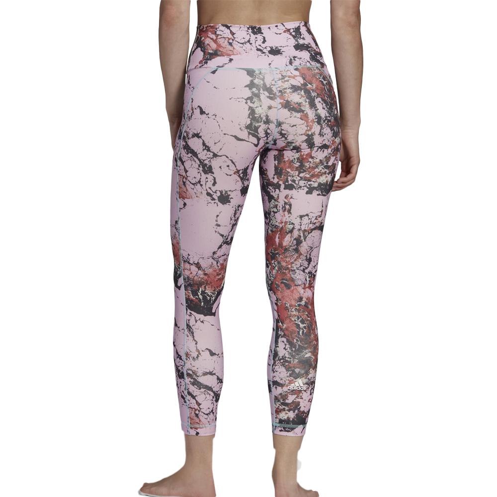 Legging Rose Femme Adidas HK9981 vue 2