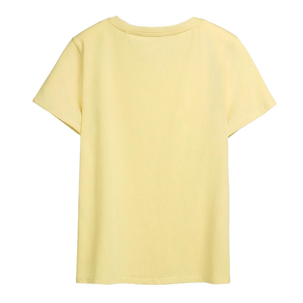 T-Shirt Jaune Femme Teddy Smith Monty vue 2