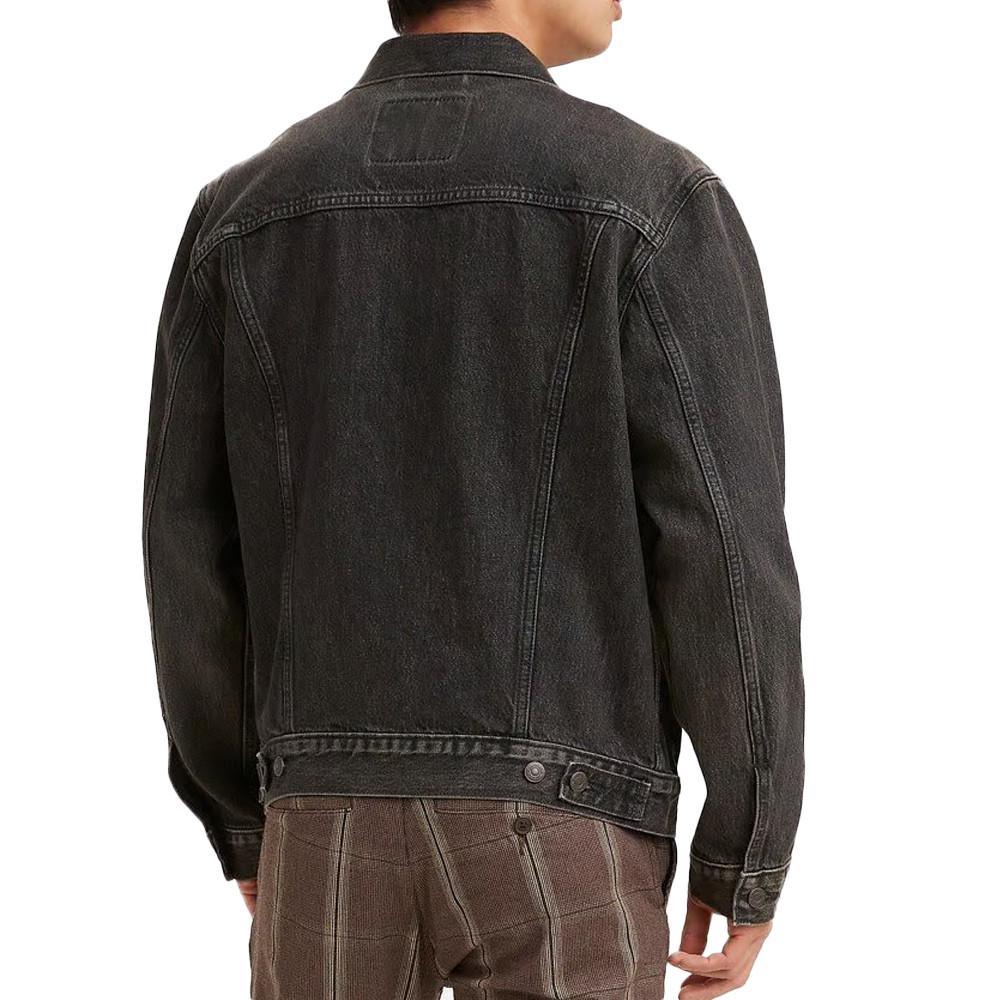 Veste en jean Noir/Gris Homme Levi's 723 vue 2
