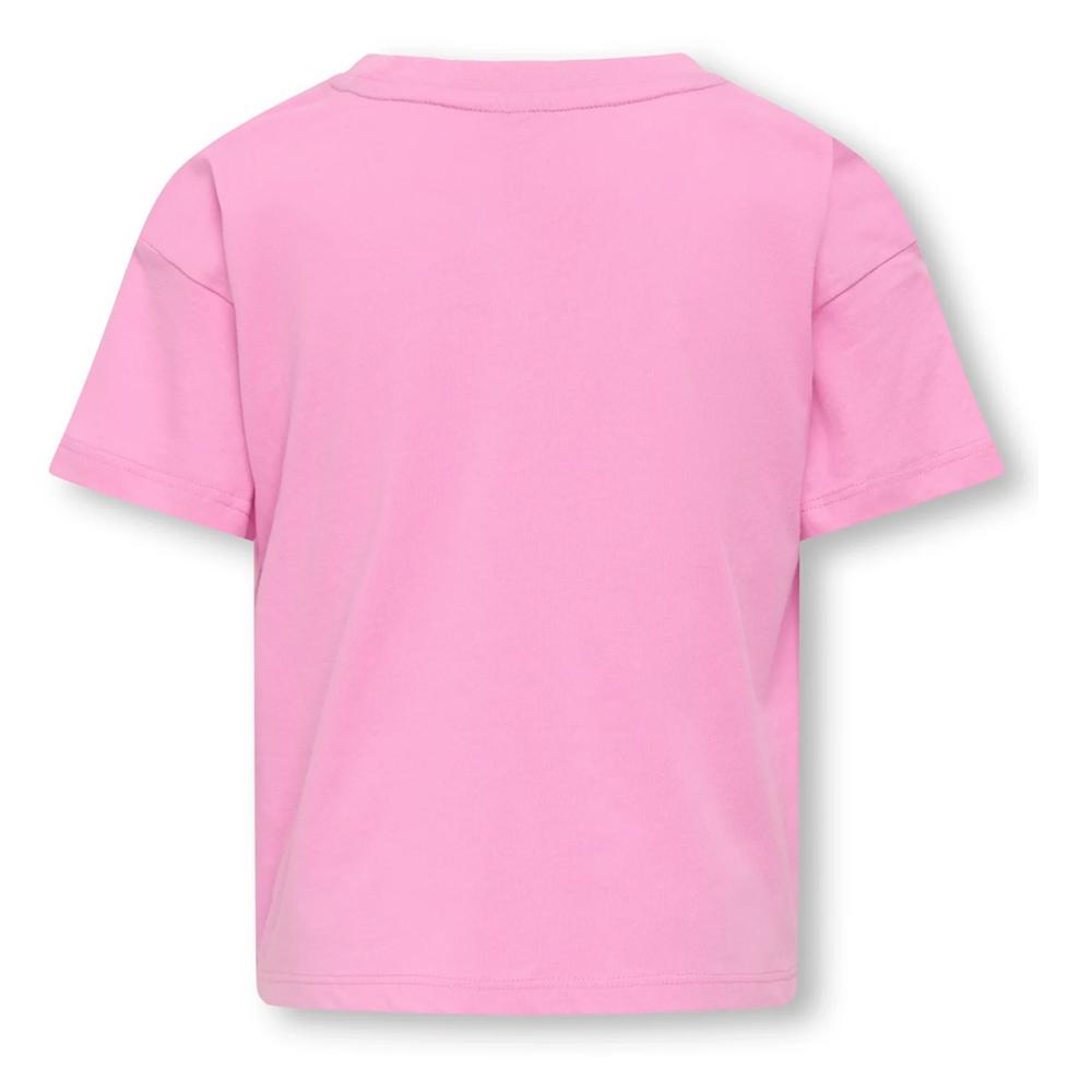 T-shirt Mauve Fille Kids ONLY Maiken vue 2