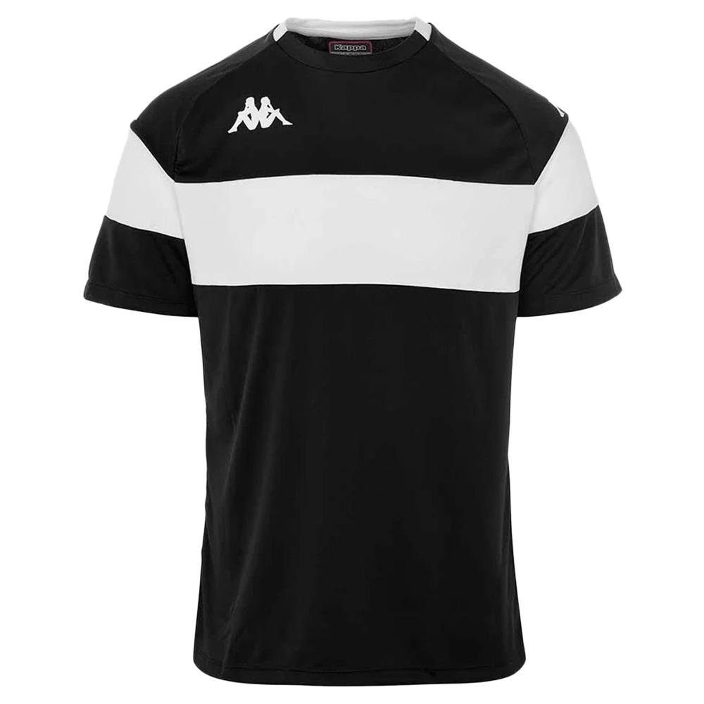 T-Shirt de Sport Noir Garçon Kappa Dareto pas cher