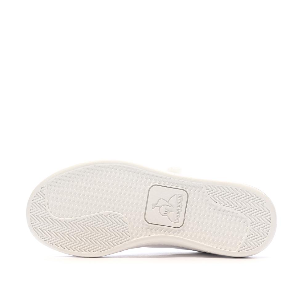 Baskets Blanches Garçon Le Coq Sportif Courtset Optical vue 5