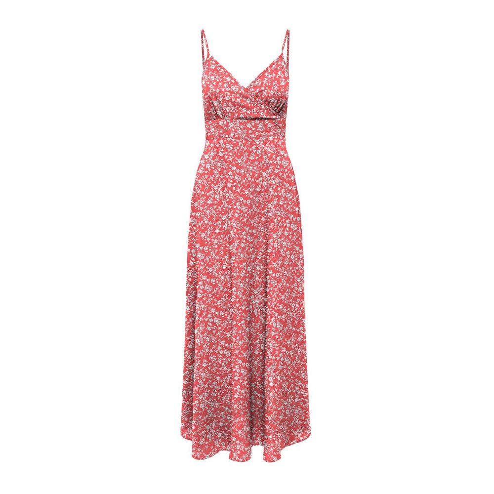Robe Longue Rose Femme ONLY Life Vis Ada pas cher