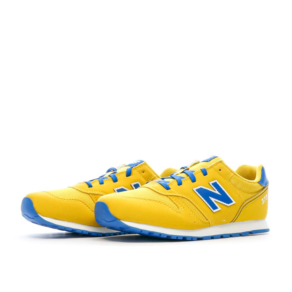 Baskets Jaune Garçon New Balance Yc37 vue 6