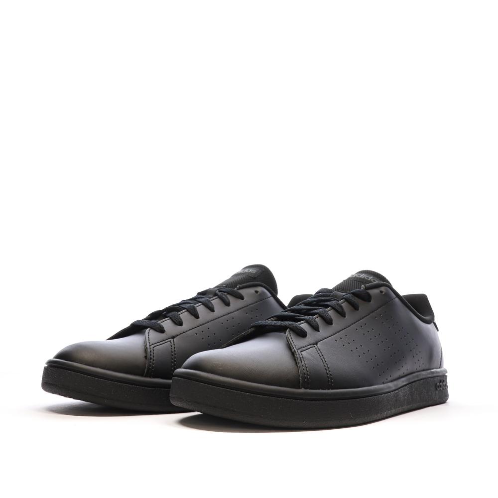 Baskets Noires Homme Adidas Advantage Base vue 6