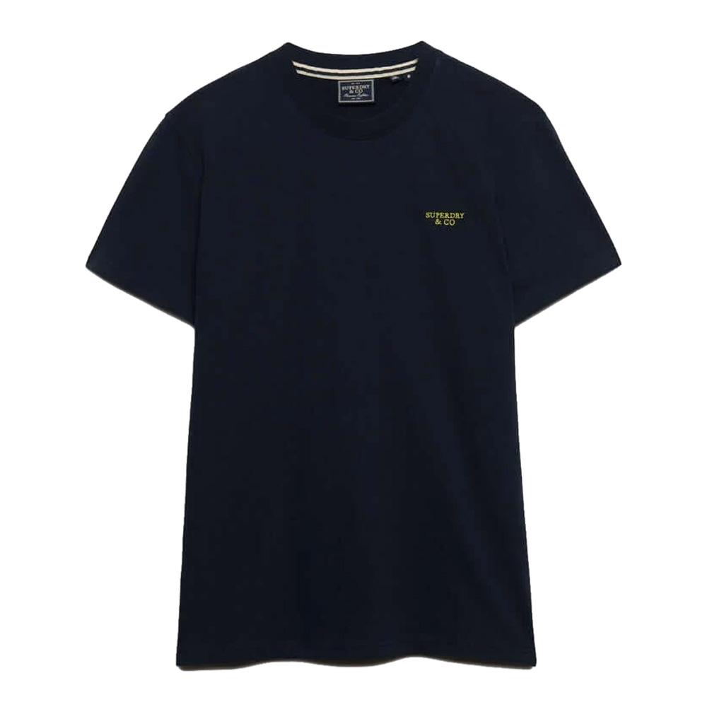 T-Shirt Marine Foncé Homme Superdry Essential vue 2