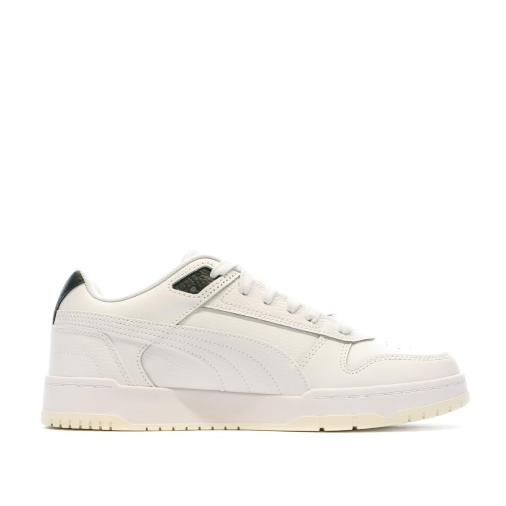 Baskets Blanches Homme Puma Game Low vue 2