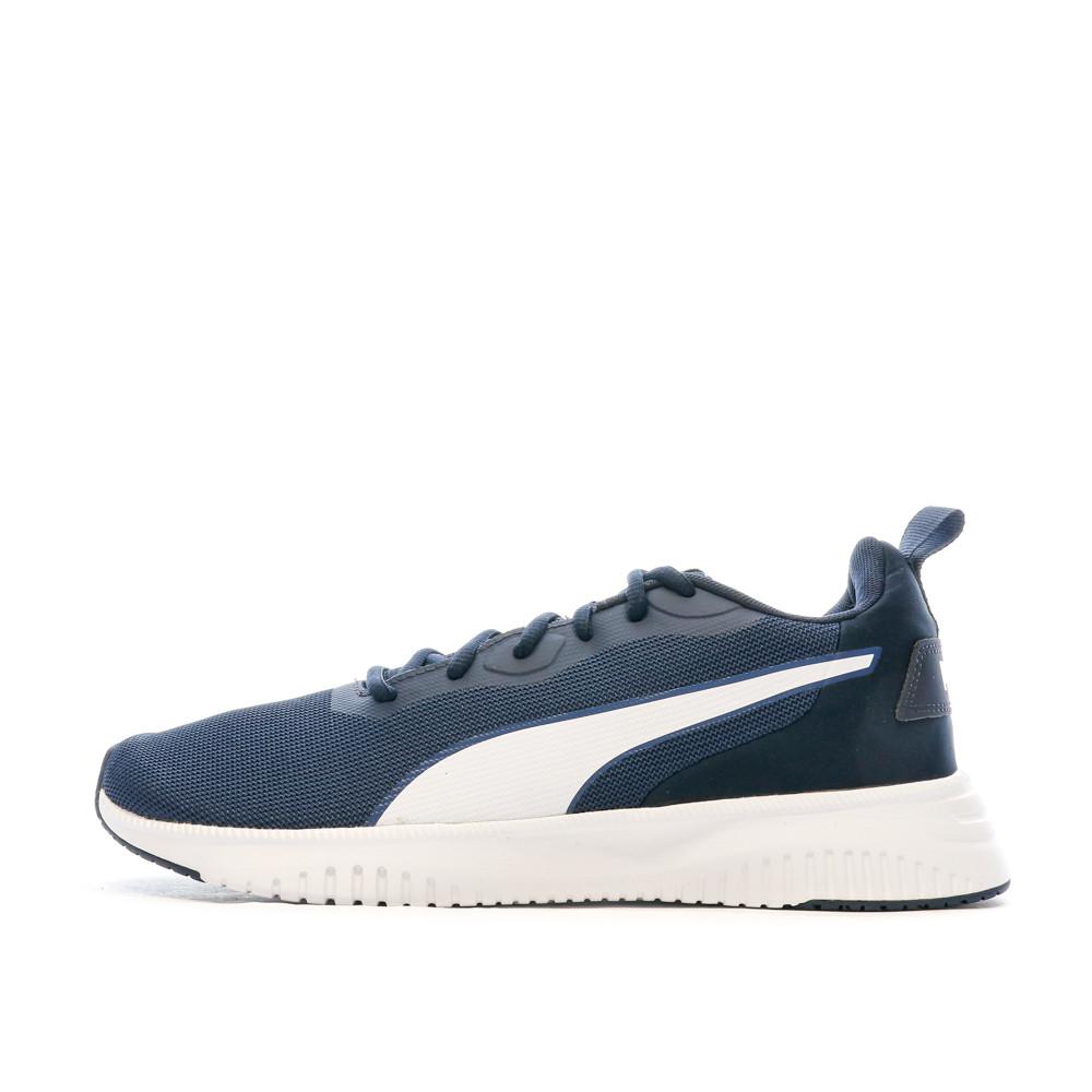 Baskets Marine/Blanc Homme Puma Flyer Flex pas cher
