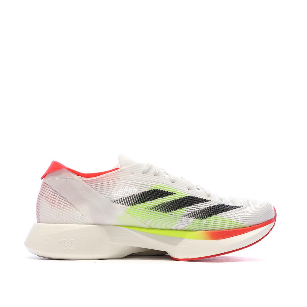 Chaussures de Running Blanc Homme Adidas Adizero Takumi 10 vue 2