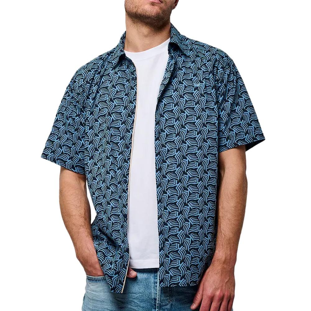 Chemisette Bleu/Marine Homme Kaporal BAHIA pas cher