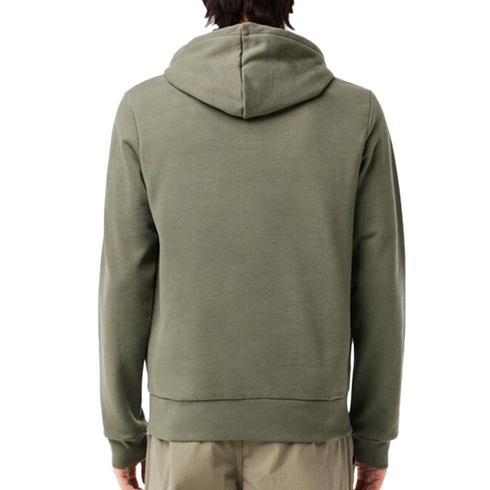 Sweat Kaki Homme Lacoste SH9623-DAG vue 2