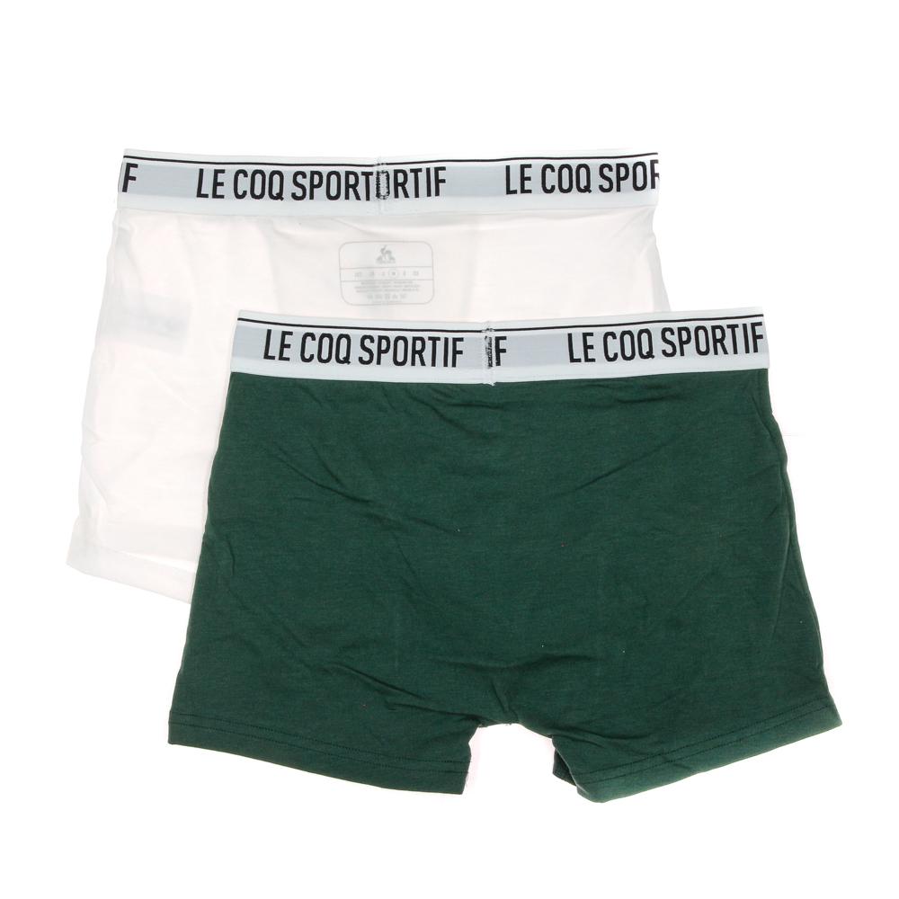 x2 Boxershorts Blau/Grün Herren Le Coq Sportif Camuset sport Ansicht 2