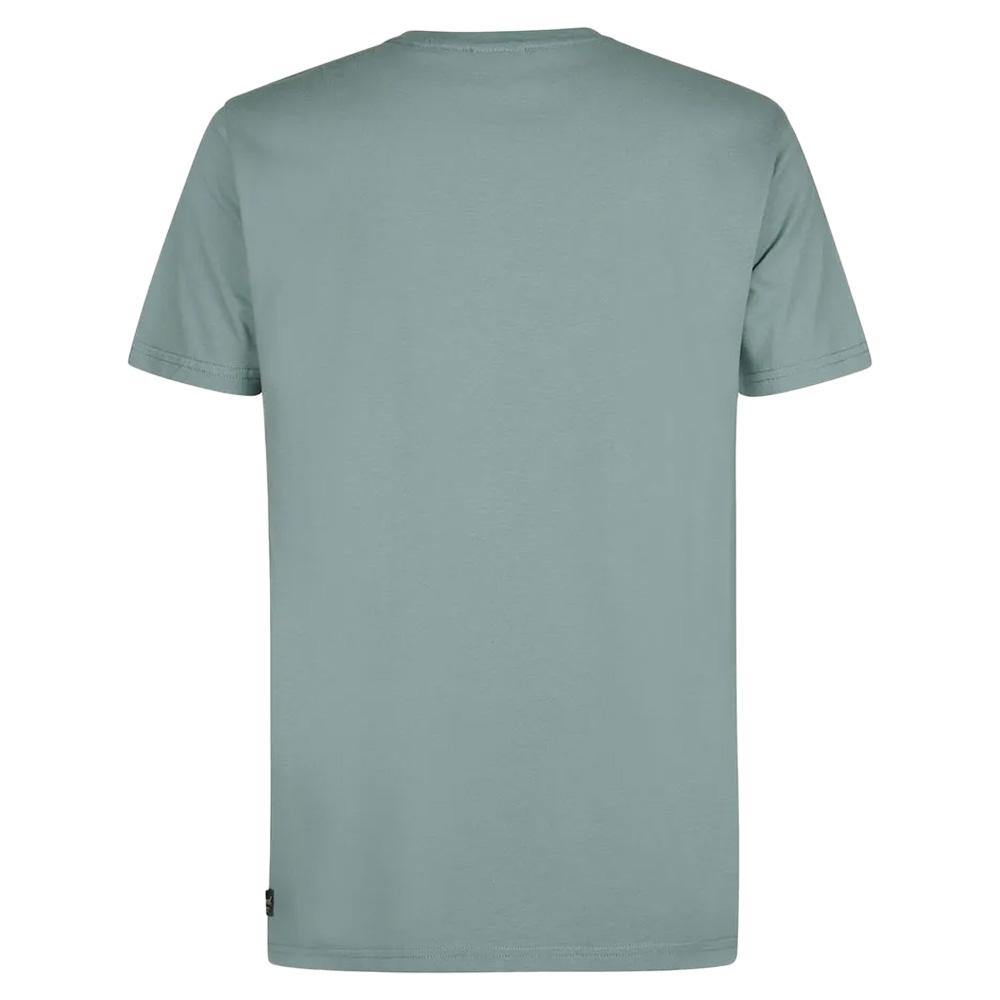 T-shirt Bleu Homme Petrol Industries TSR127 vue 2