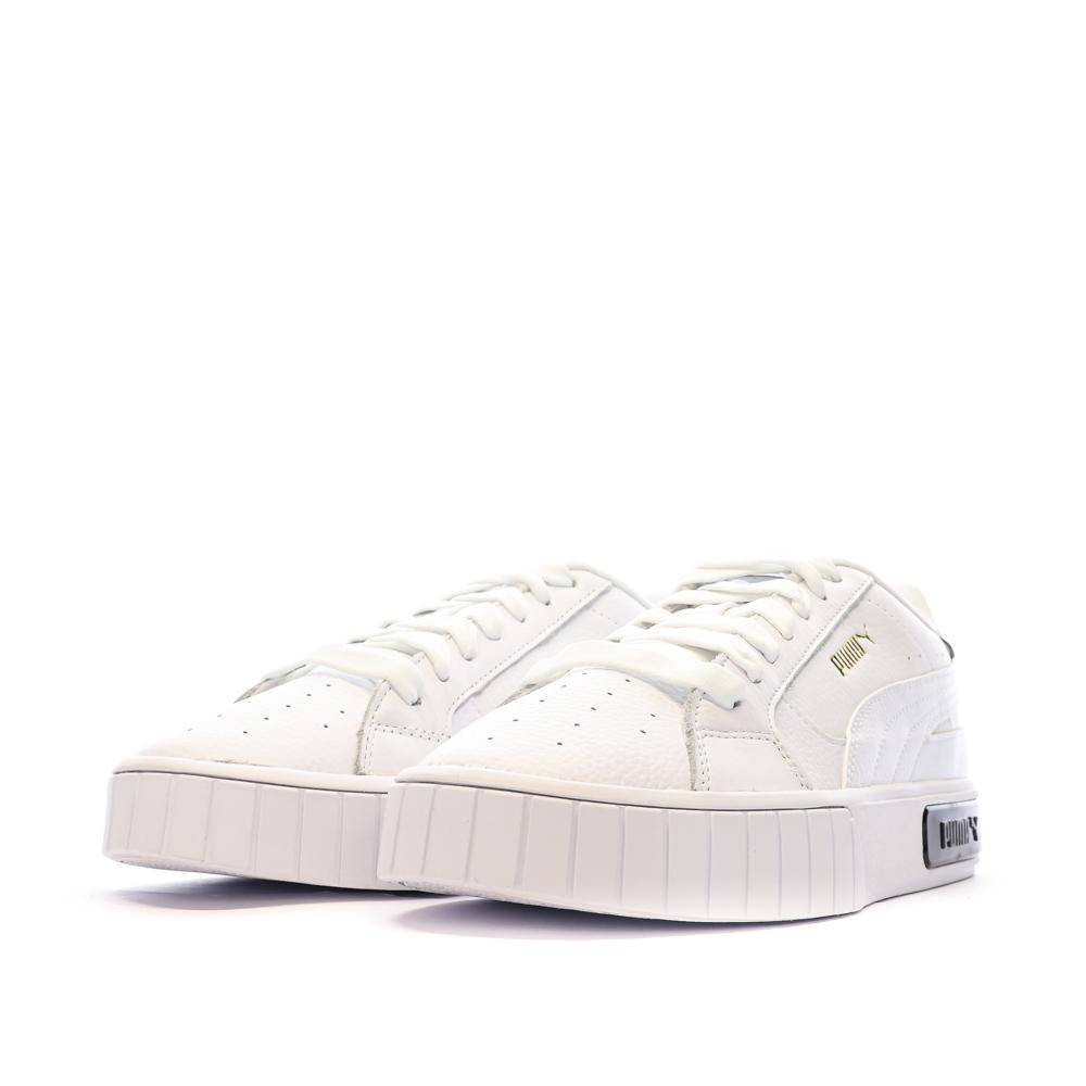 Baskets Blanche Femme Puma Cali Star vue 6