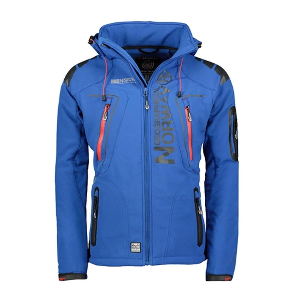 Blouson Bleu Homme Geographical Norway Techno pas cher