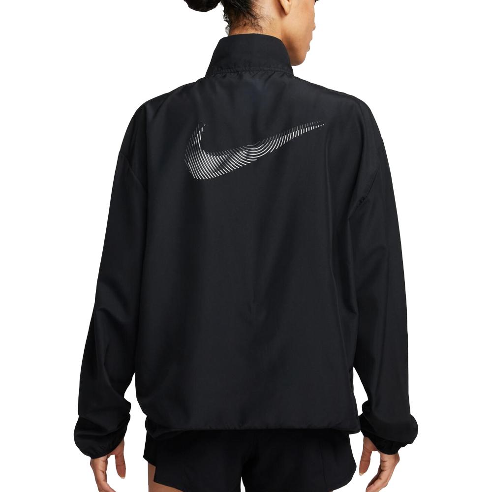 Veste Noire Femme Nike Swoosh vue 2