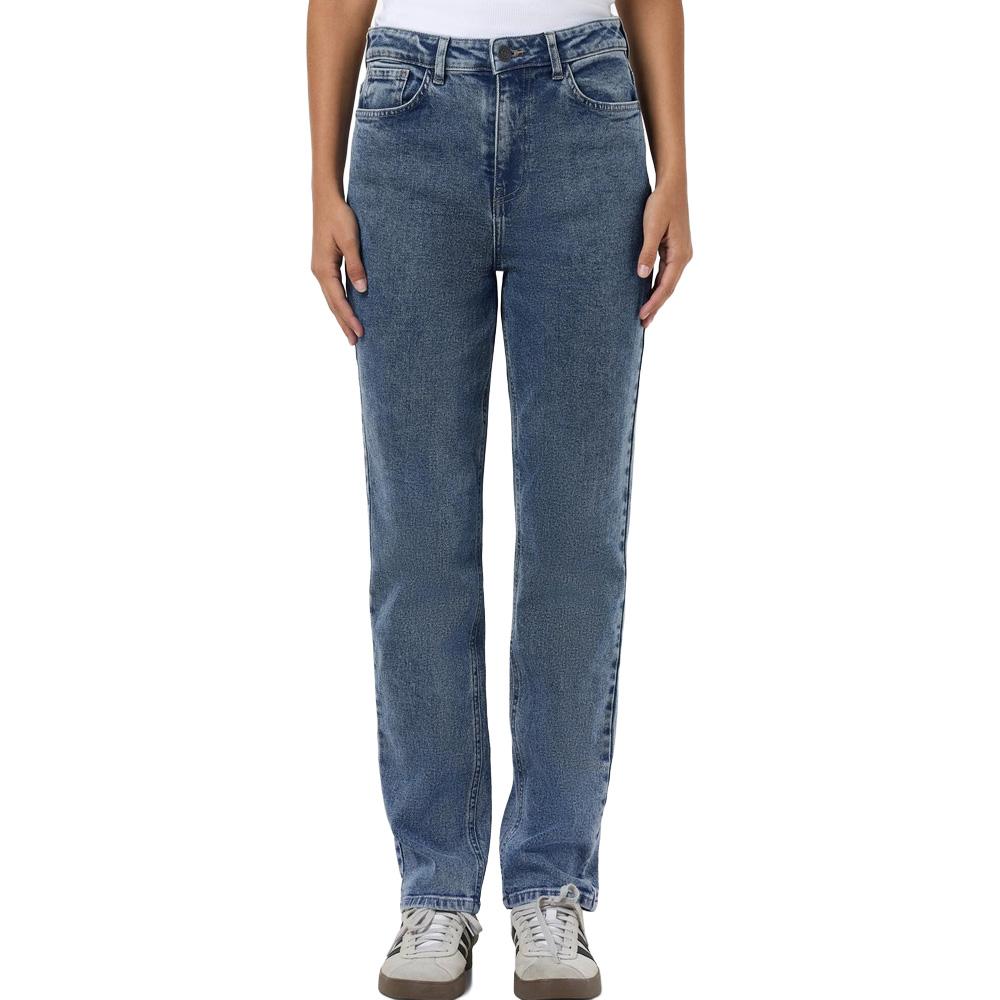 Jean Mom Bleu Femme Noisy May Daisy pas cher