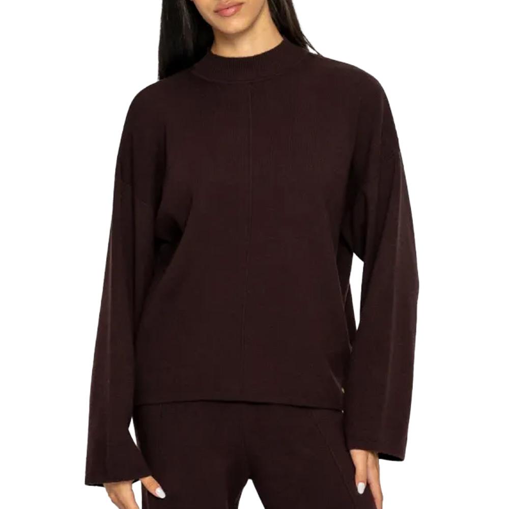 Sweat Marron Foncé Femme Soul Studio Knitwear pas cher