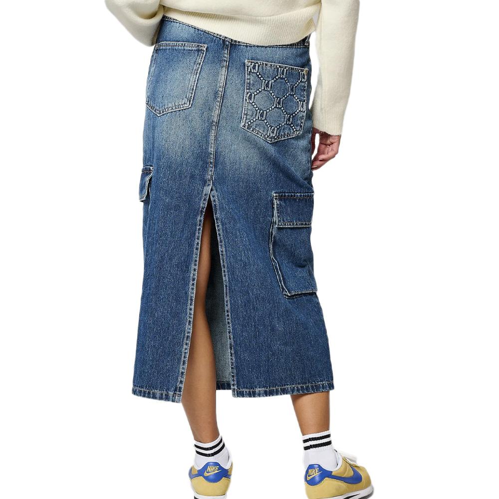 Jeansrock Blau Damen Kaporal BIKAH Ansicht 2