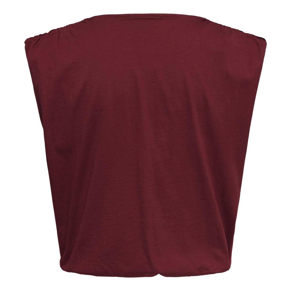 T-Shirt Rouge Femme JDY Mara vue 2
